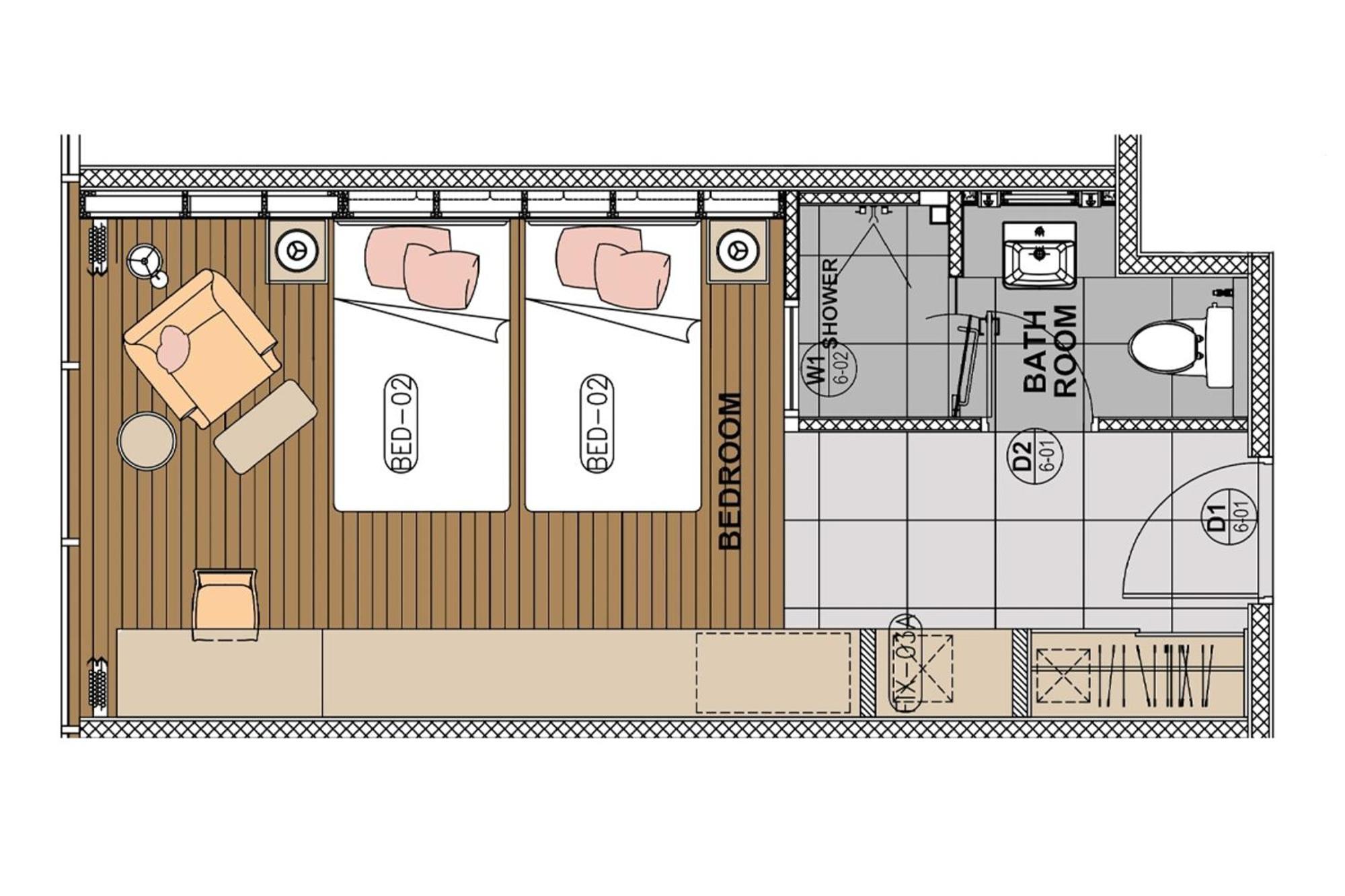 Deluxe Twin Room