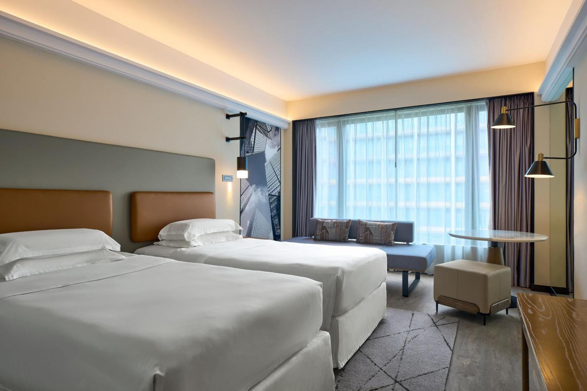 Twin Room with City View