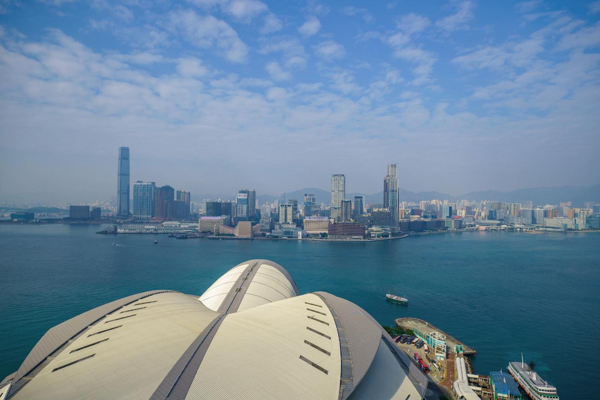 Twin Room with Victoria Harbour View