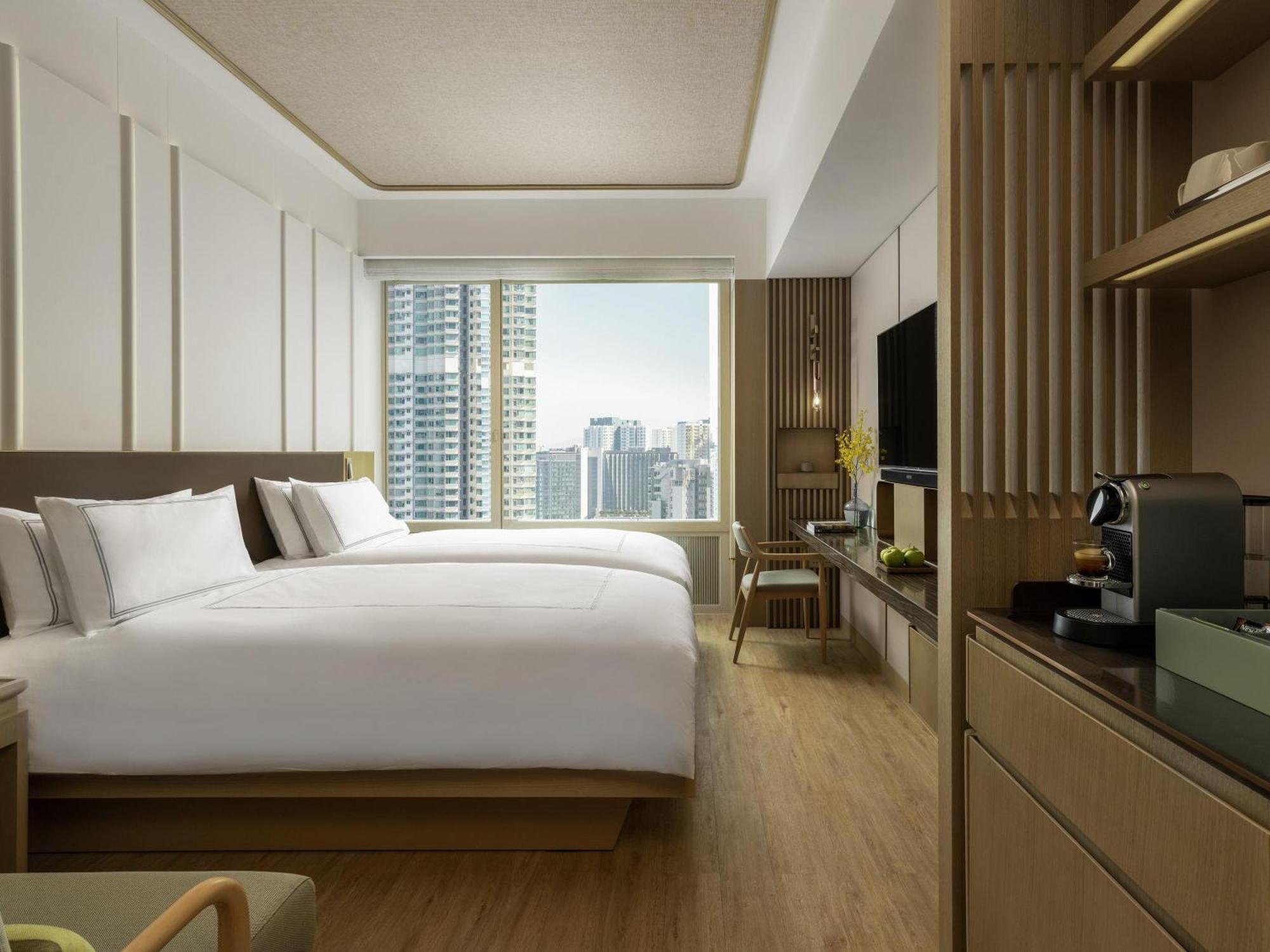 Classic Room - 2 Single Beds, Urban Oasis view