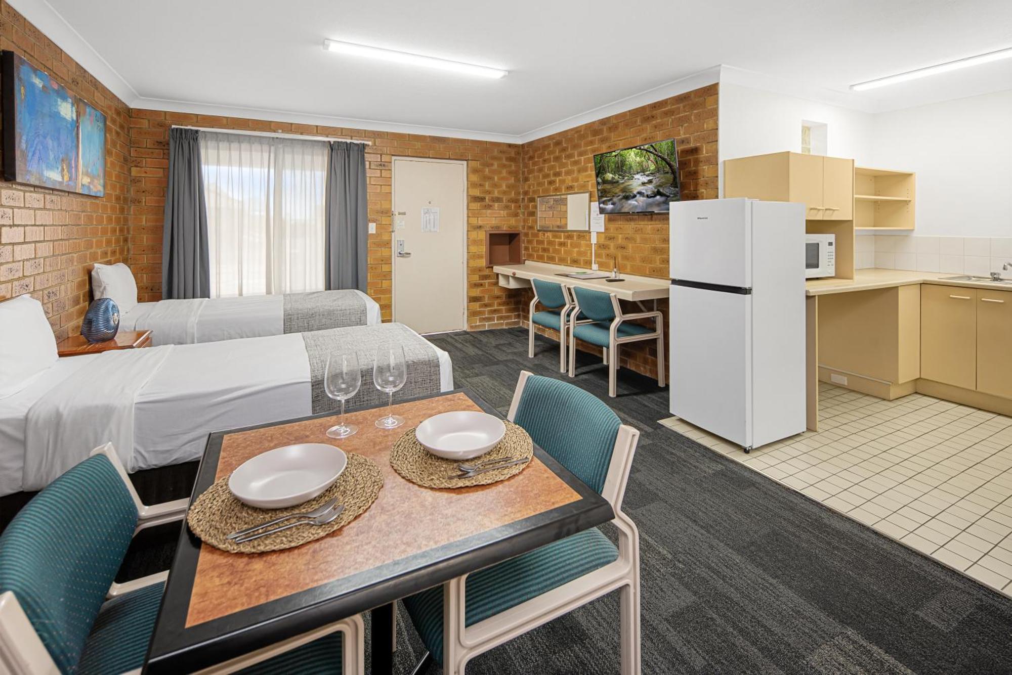 Family Room With Kitchenette
